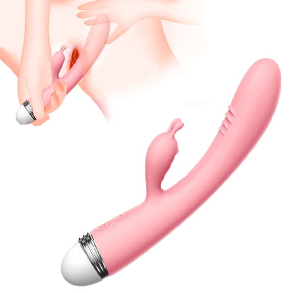 Dual Stimulation Rabbit Vibrator – 10 Vibration Modes, Waterproof & Rechargeable