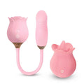 Best-Selling Rose Duo Massagers - Suction & Tongue-Style for Ultimate Pleasure