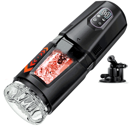 Edge - AI Sync Thrusting, Rotating & Tongue Male Massager