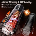 Edge - AI Sync Thrusting, Rotating & Tongue Male Massager