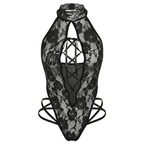 Lace Cat Girl Sheer Bodysuit Intimates