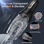 GAWK GAWK 4000 Vibe Vibrator - 5 Thrusting Rotating & 10 Vibe Modes for Males