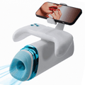 Gamecup Pro Heating Thrusting Vibe Male Massager - White