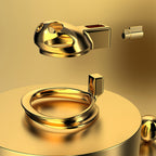 Gold Beatles Men's Chastity Cage