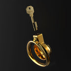 Gold Beatles Men's Chastity Cage