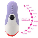 Leten 10 Vibrating Male Stroker Smart Warmer Tongue Licking Blowjob Toy