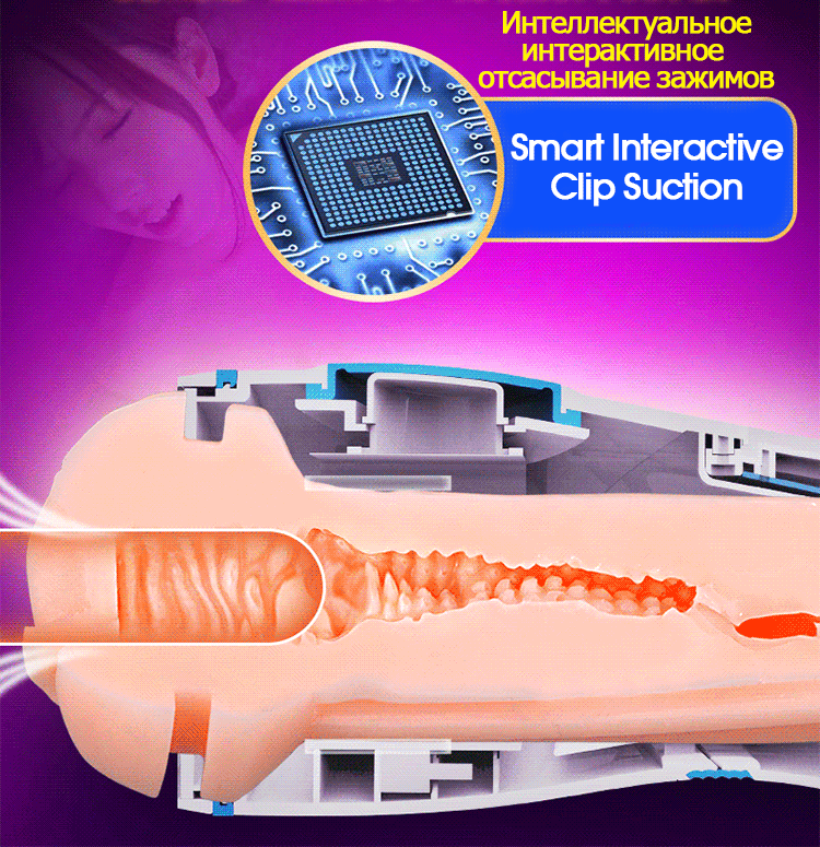 Leten Sm360 3 Frequency Clip Suction Vibration Pronunciation Male Stroker