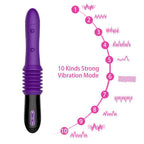 Automatic Hands Free Thrusting Dildo Vibrator