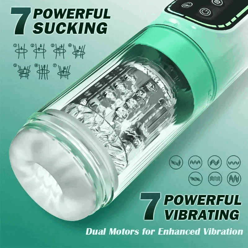 Heaven - 4-in-1 Automatic Men’s Pump Male Massager