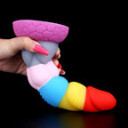 8 Inch Rainbow Dildo Silicone Best Suction Cup Allovers Dildo