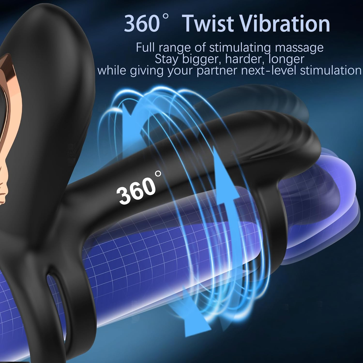 Intima - Vibe Ring for Couple G-Zone Intimate Stimulation