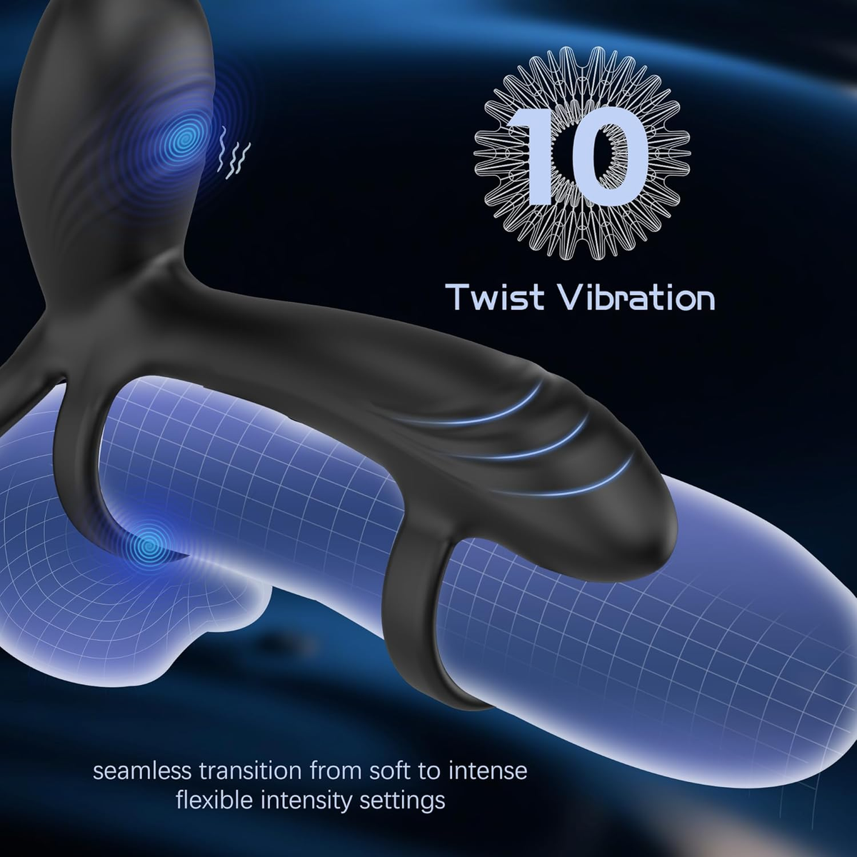 Intima - Vibe Ring for Couple G-Zone Intimate Stimulation
