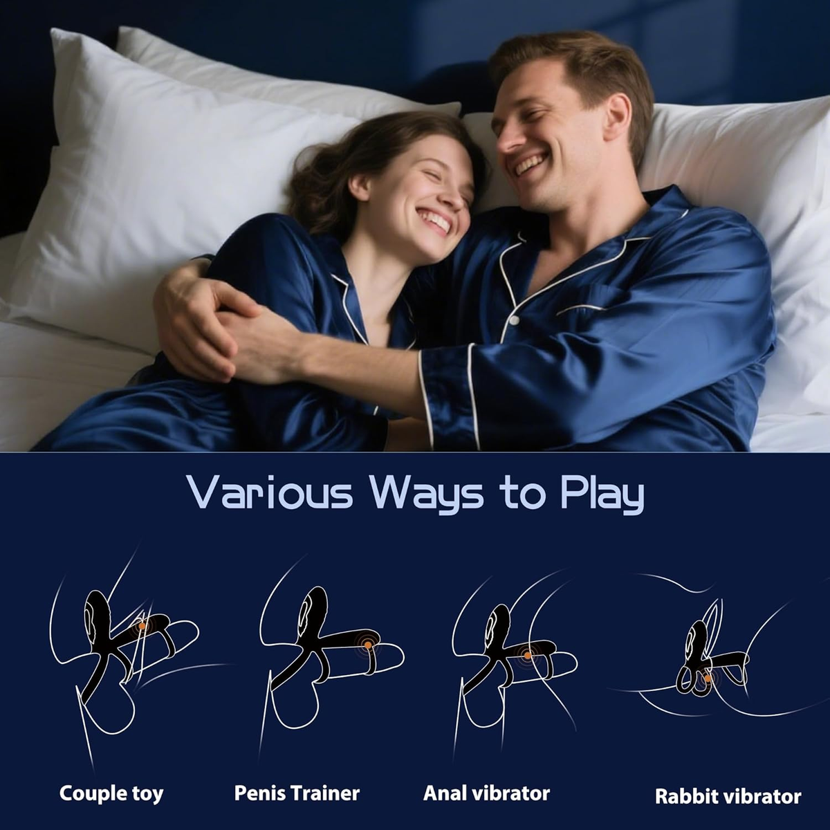 Intima - Vibe Ring for Couple G-Zone Intimate Stimulation