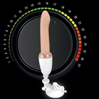 Hands-Free 2-In-1 Fully Automatic Telescopic Vibrating Dildo
