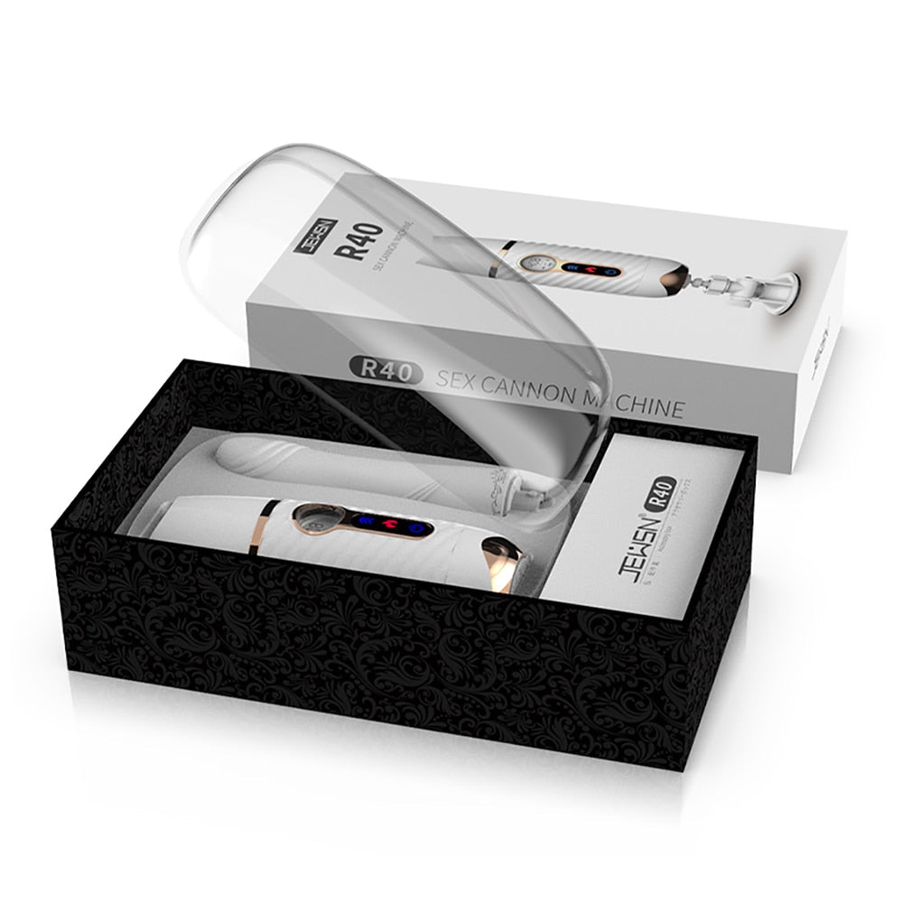 JEWSN R40 Fully Automatic Heated Retractable Insertion Dildo