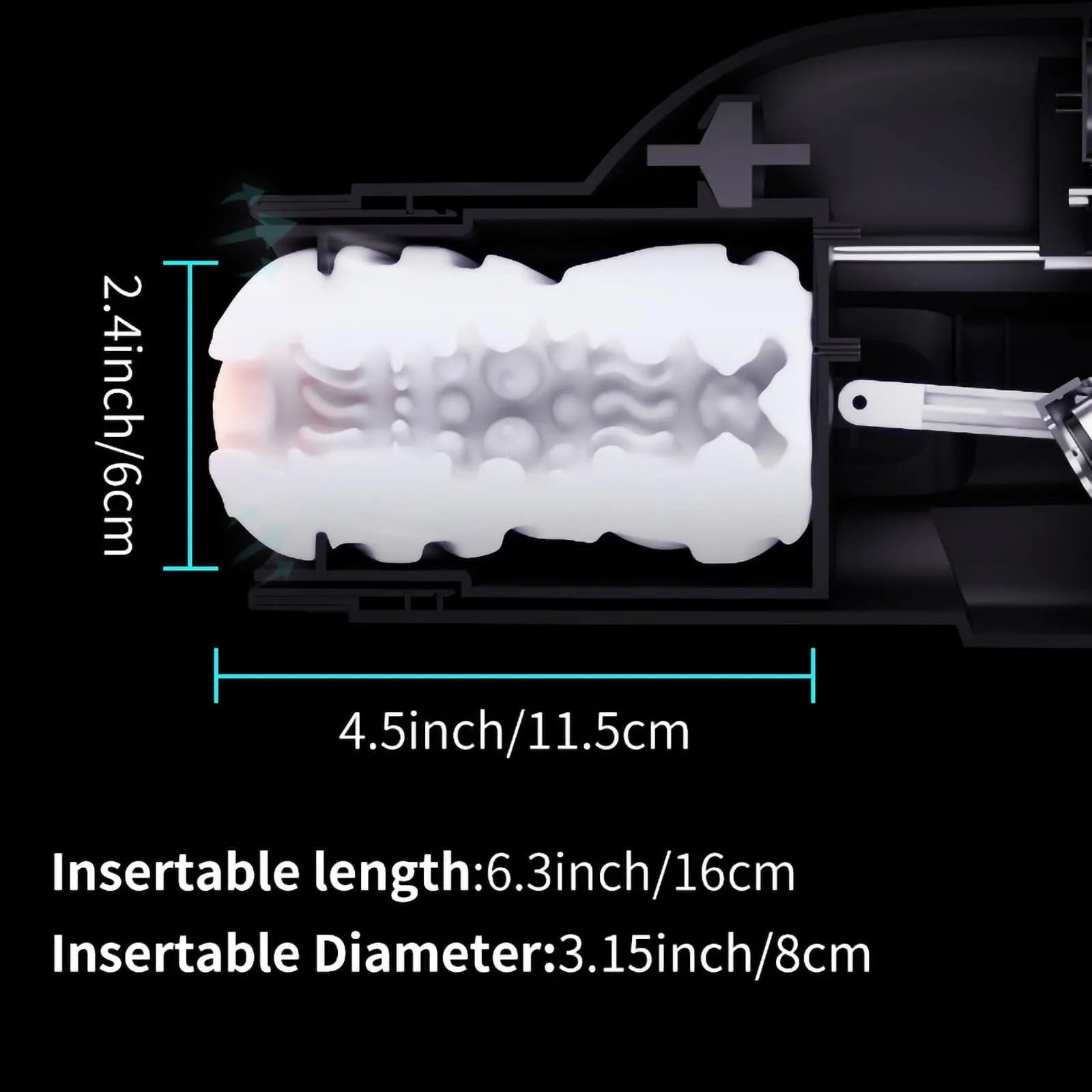 2026 Leten Bermuda 4 In 1 Heating Telescopic Sucking Voice Male Stroker