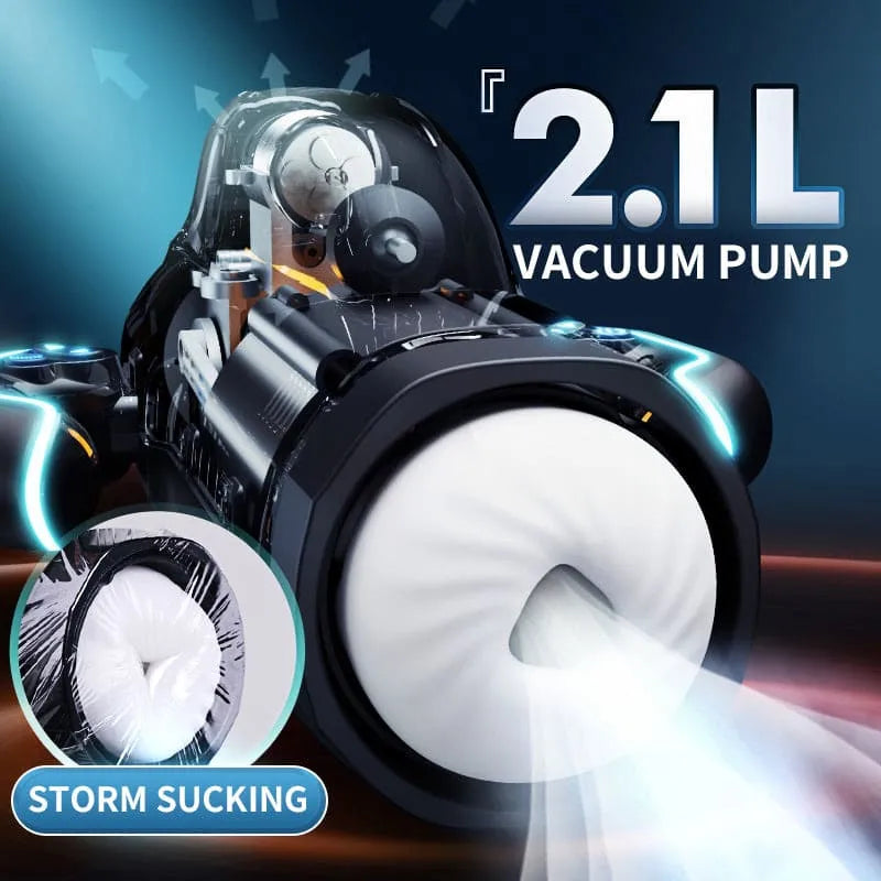 2026 Leten Bermuda 4 In 1 Heating Telescopic Sucking Voice Male Stroker