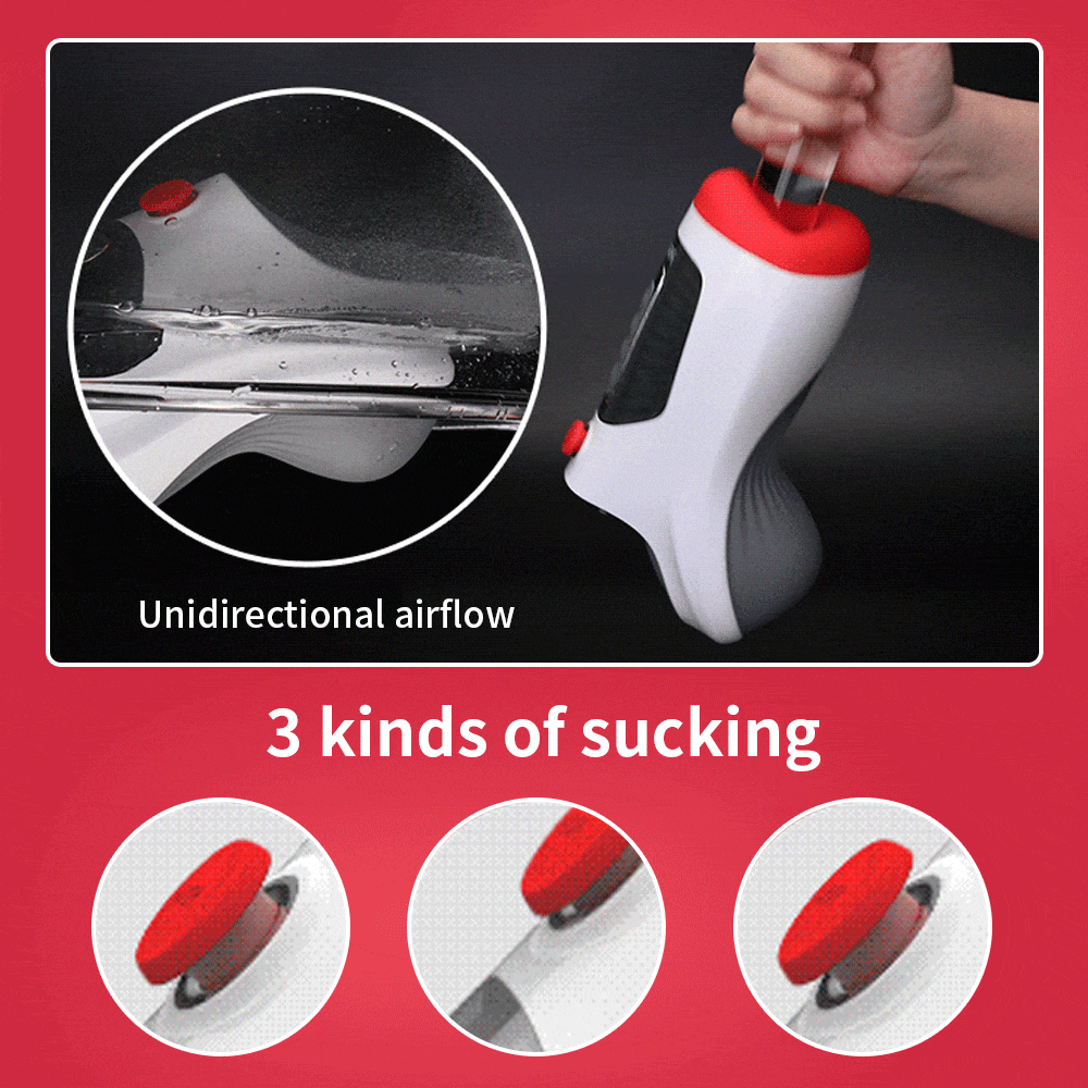 Leten Deep Throat Air Control Vacuum Sucking Vibration Blowjob Male Stroker