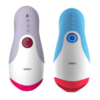 Leten 10 Vibrating Male Stroker Smart Warmer Tongue Licking Blowjob Toy