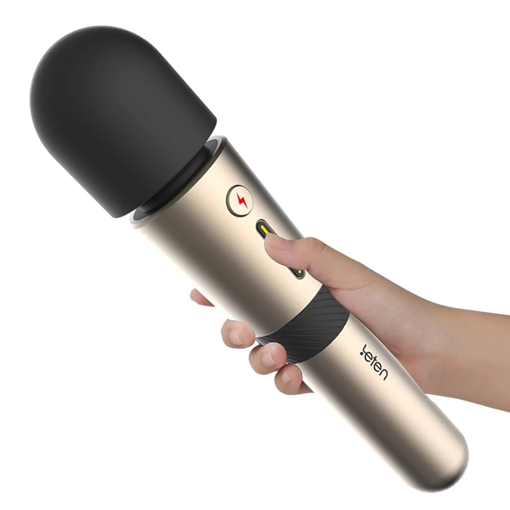 Leten Lightning 3 Powerful AV Wand Vibrator For Women