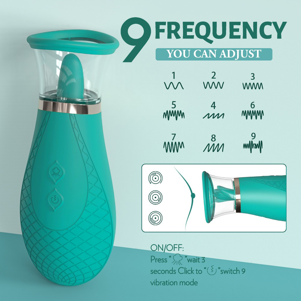 LickMuse Ergonomic Tongue-Style Suction Massager