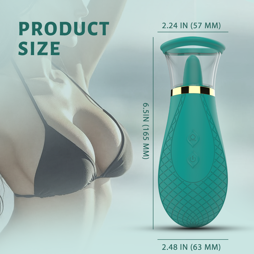LickMuse Ergonomic Tongue-Style Suction Massager