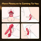 Lipleaf - Tongue Vibe Ring for External & Testicle Play