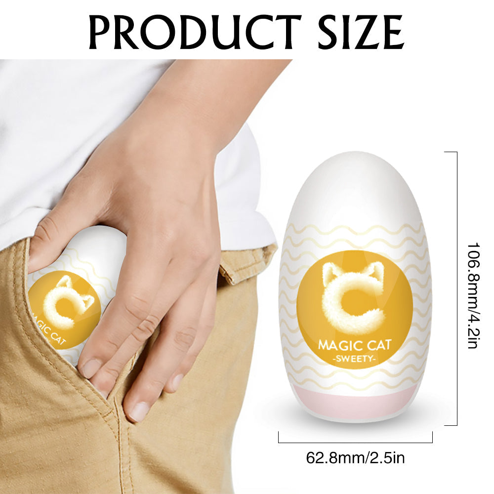 S176 Egg-Style Realistic Male Stroker