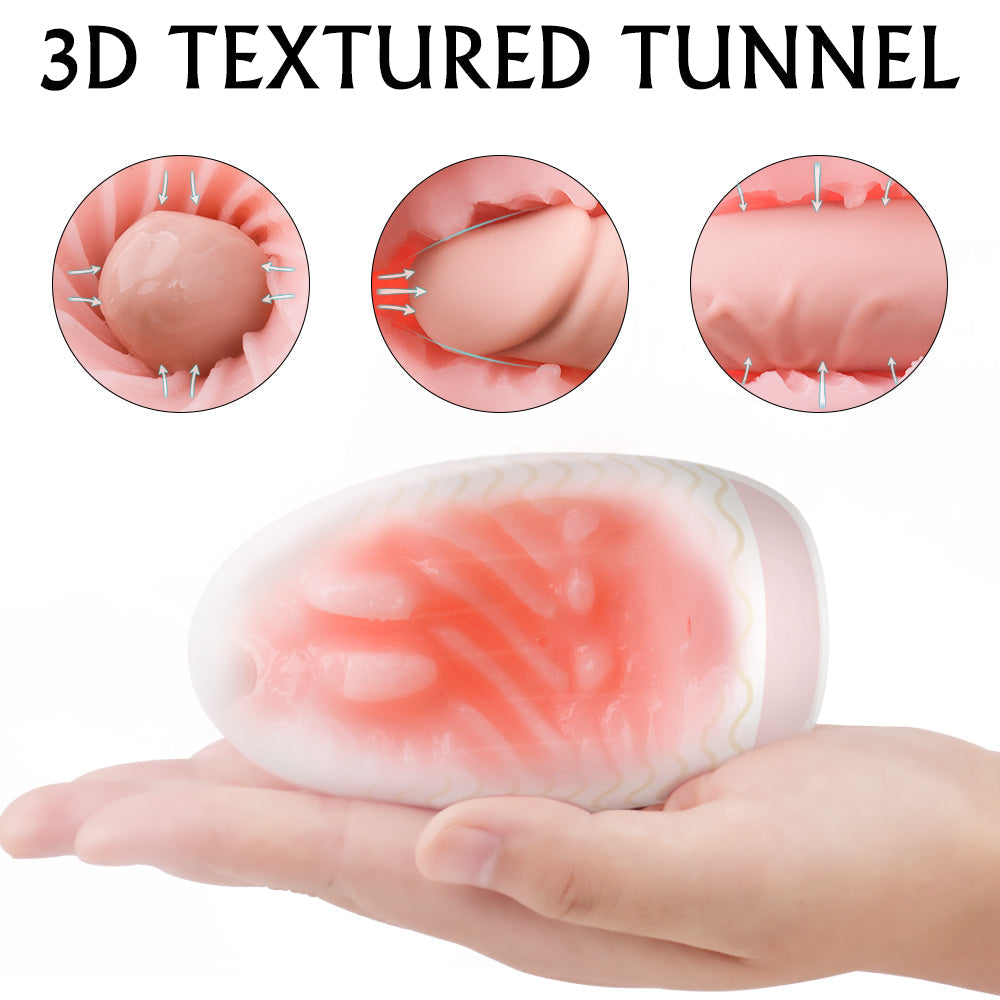 S176 Egg-Style Realistic Male Stroker