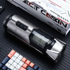 【One-Click Climax】Automatic Male Stroker with Ring with 7 Thrusting & Vibration Modes for Stimulation Electric Pocket Pussy Male Stroker Toy, Adult Male Sex Toys for Men