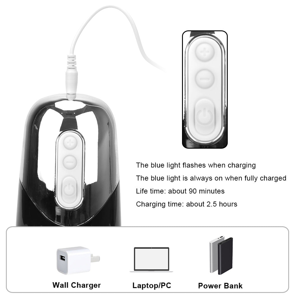 KnightStorm 10 Vibrations 4 Sucking Modes Automatic Male Stroker for Penis Stimulation Realistic Textured 3D Vagina Male Stroker
