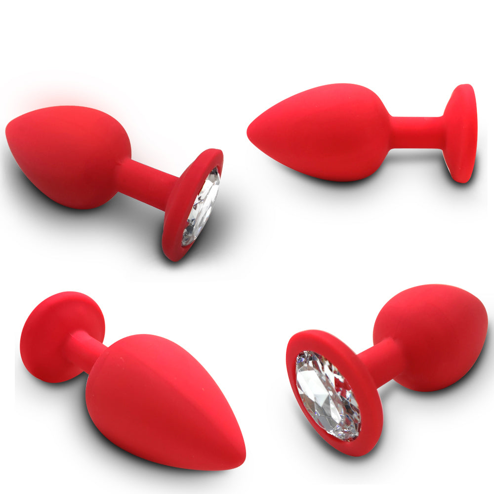 Silicone Masturbation Vibrating Butt Plug