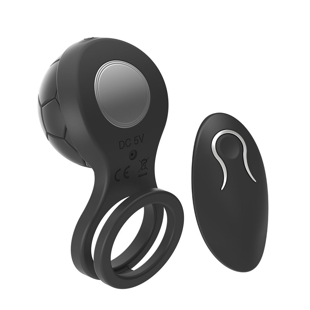 12 Modes Football Vibrating Cock Ring & Male Vibrator Toy
