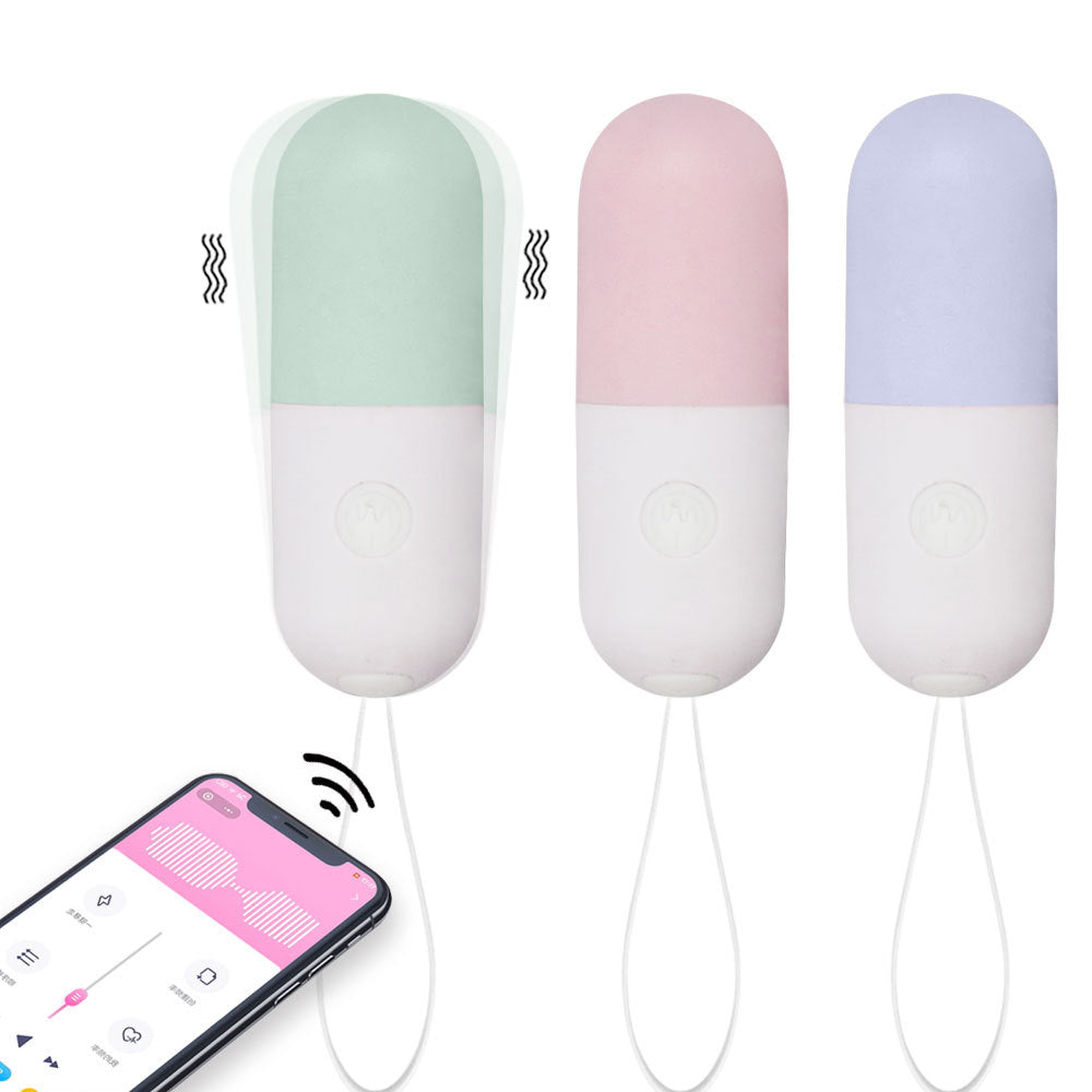 Long-Distance Female Masturbator Fun Vibrating Eggs