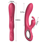 Rose Rabbit Silicone Vibrator - Stunning Clit Stimulation