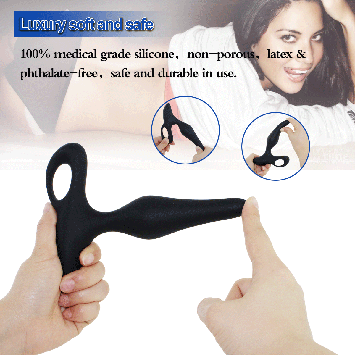 10 Modes Strong Shock Wireless Remote Control Anal Plug