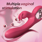 Rose Rabbit Silicone Vibrator - Stunning Clit Stimulation