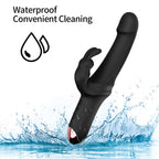 10 Modes Rabbit Vibrating Dildo Slapping Vibration