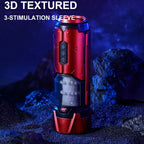 【One-Click Climax】Automatic Male Stroker with Ring with 7 Thrusting & Vibration Modes for Stimulation Electric Pocket Pussy Male Stroker Toy, Adult Male Sex Toys for Men