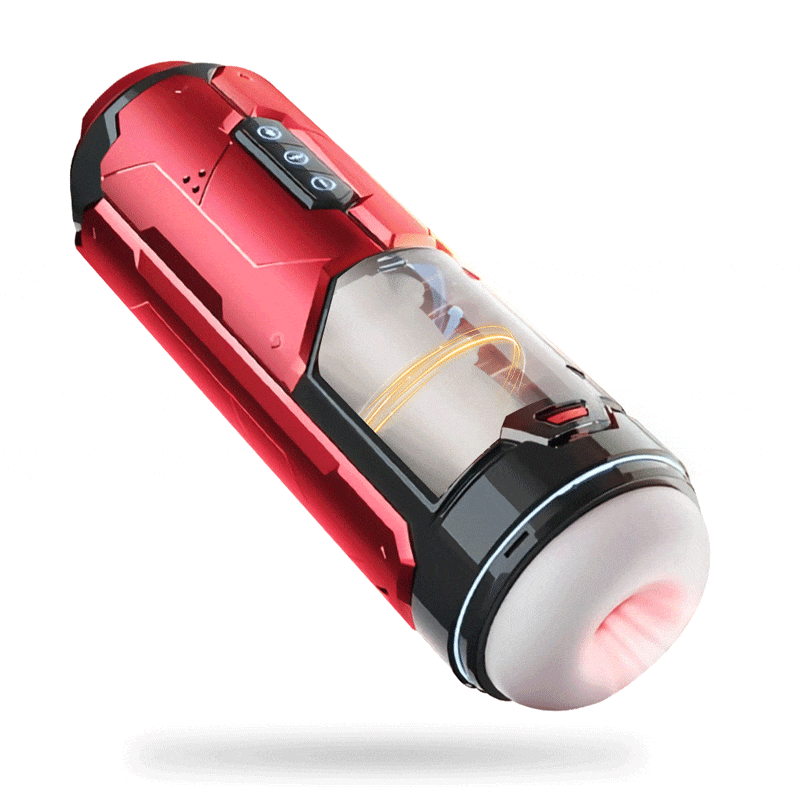 【One-Click Climax】Automatic Male Stroker with Ring with 7 Thrusting & Vibration Modes for Stimulation Electric Pocket Pussy Male Stroker Toy, Adult Male Sex Toys for Men