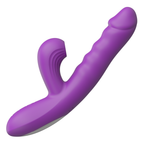 The Suck & Thrust Dual Action Vibrator – Air Pulses + G-Spot Thruster