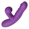 The Suck & Thrust Dual Action Vibrator – Air Pulses + G-Spot Thruster
