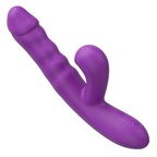 The Suck & Thrust Dual Action Vibrator – Air Pulses + G-Spot Thruster