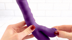The Suck & Thrust Dual Action Vibrator – Air Pulses + G-Spot Thruster