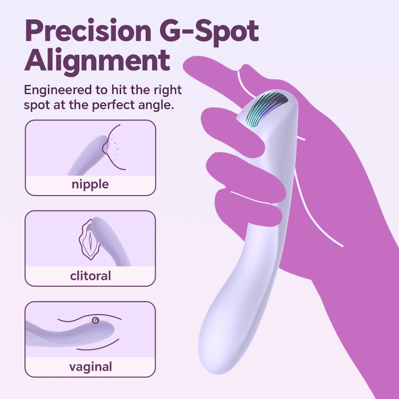 Pearlsvibe® Smolder® Ergonomic Curve G-Spot Massager