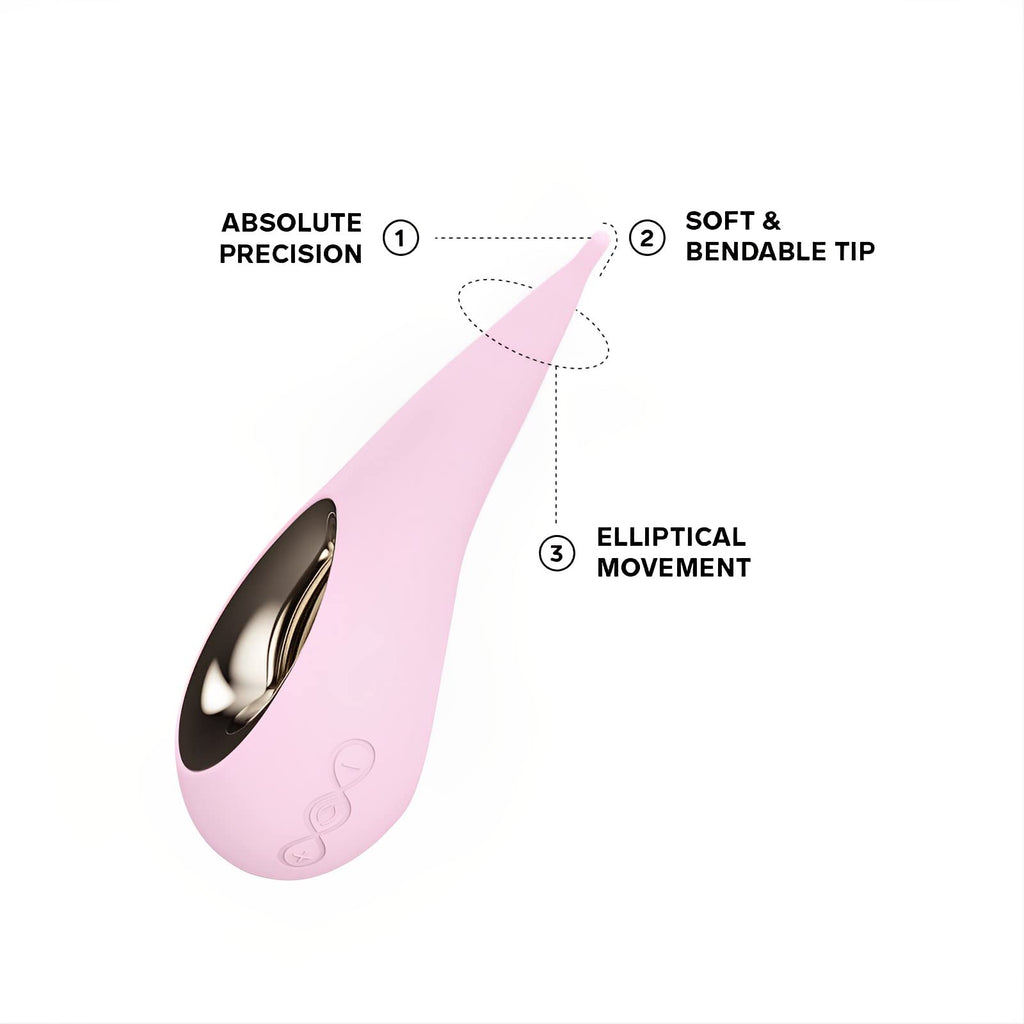 LELO DOT Elliptical Clitoral Stimulator in Lilac