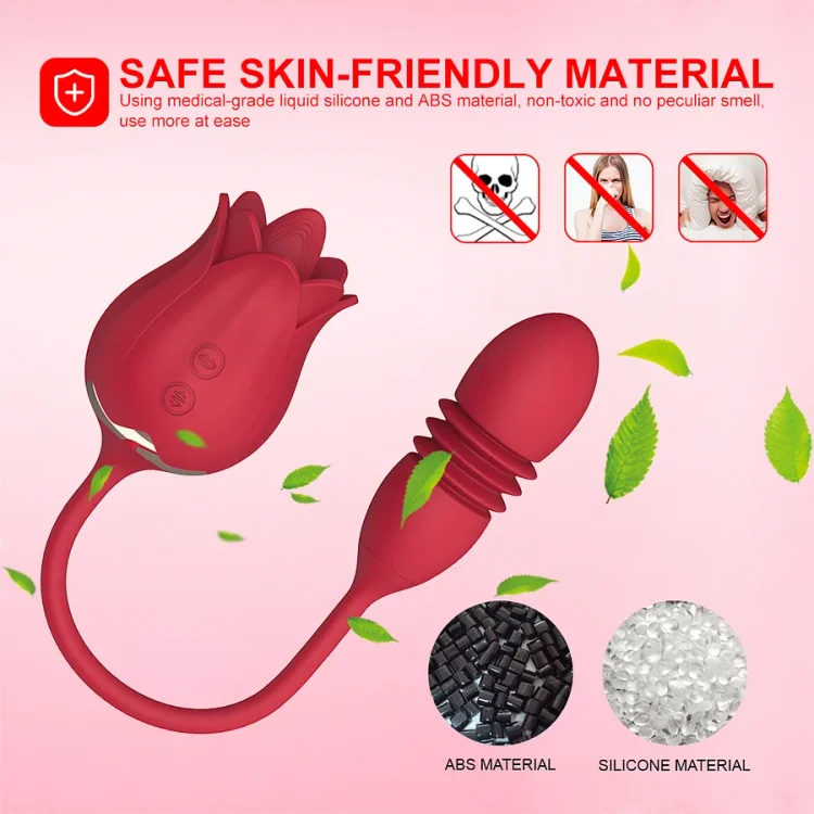 Rose Vibration Tongue Vibrator Egg Vibrator Thrusting Vibrator