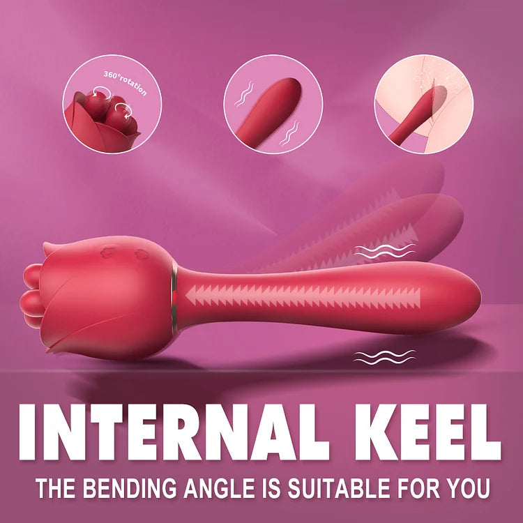 Double-Headed Vibration Retractable Vibrating Egg Masturbator
