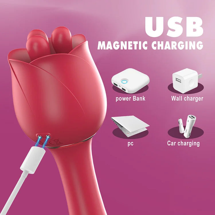 Double-Headed Vibration Retractable Vibrating Egg Masturbator