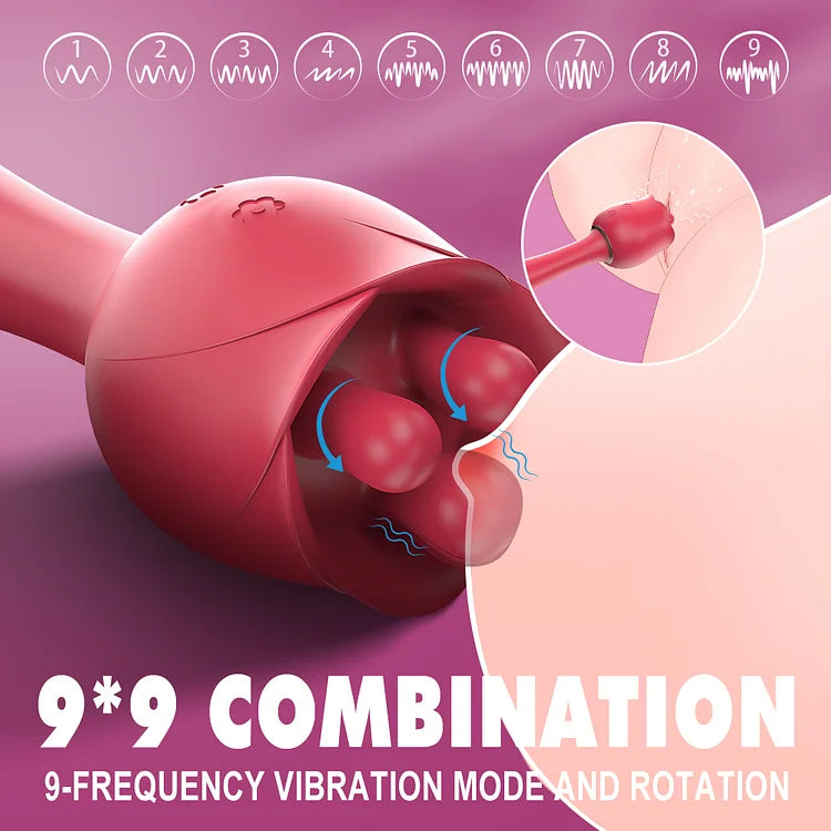 Double-Headed Vibration Retractable Vibrating Egg Masturbator
